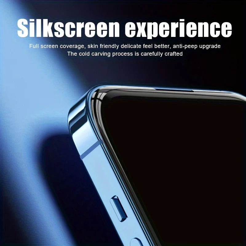 Anti-Spy screen protector For iPhone 13 12 Mini 11 14 15 Plus 16 Pro Max 17 Air 16e Privacy Screen Protector iPhone XR X XS 8 Film