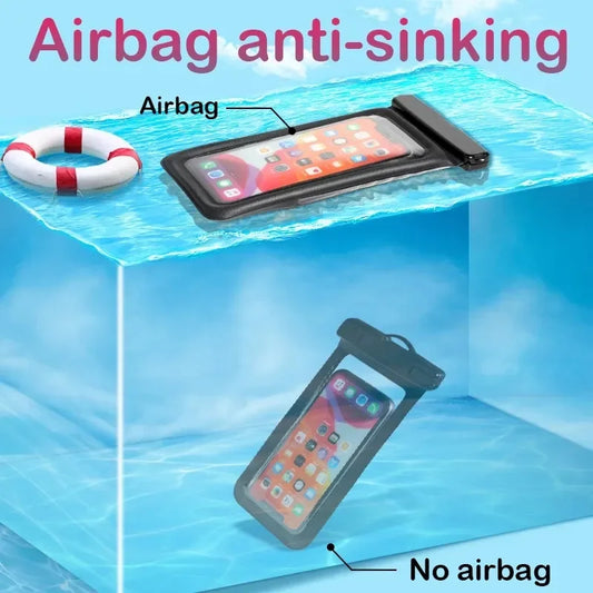 Valuables Pouch, Money, Credit cards, Cell Phones, Identification Universal Waterproof Convenient To Use Lightweight Portable Bags 3.5 -6 inch