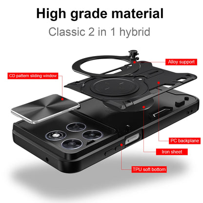 Motorola Slide Camera Lens Ring Kickstand Phone Cover For Moto G67 G77 G75 G84 G85 G86 G53 G54 G55 G56 G06 Power