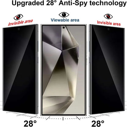 4Pcs Anti-Spy Hydrogel Film for Samsung S21 S23 S22 S24 Ultra FE S10 S8 S9 Plus Note 20 Ultra 9 10 Plus Privacy Screen Protector