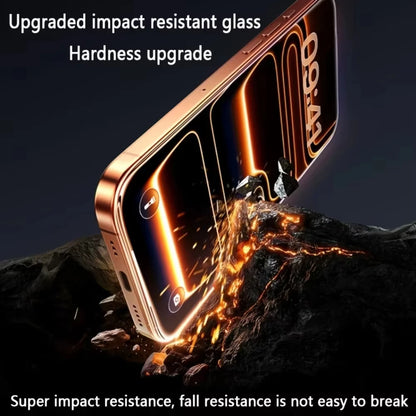 3-6PCS Anti Spy/ Privacy Screen Protectors Tempered Glass For iPhone 16 17 Pro Max 13 14 15 11 12 7 8 Plus X XR XS