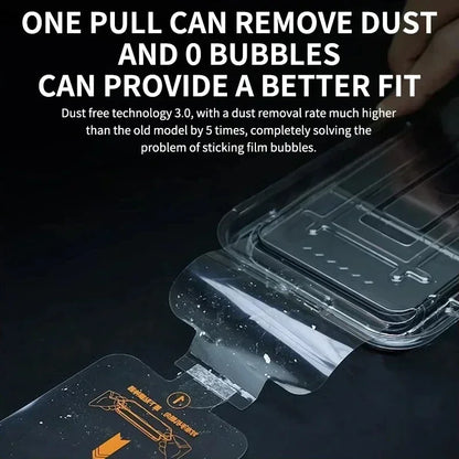 5Pcs Oleophobic Coating Dust Free Screen Protector For iPhone 15 14 11 13 12 16 Pro Max XS XR 15 16 Plus Glass