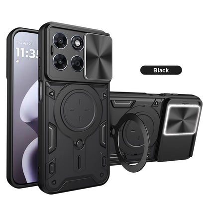 Motorola Slide Camera Lens Ring Kickstand Phone Cover For Moto G67 G77 G75 G84 G85 G86 G53 G54 G55 G56 G06 Power