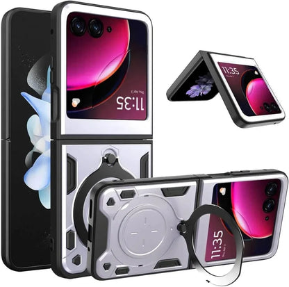 Motorola slide Camera Protection with kickstand for Motorola Moto Razr 60 Ultra 50 40 Ultra Razr Plus