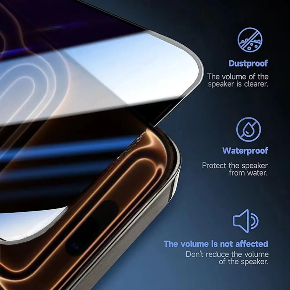 3-6PCS Anti Spy/ Privacy Screen Protectors Tempered Glass For iPhone 16 17 Pro Max 13 14 15 11 12 7 8 Plus X XR XS